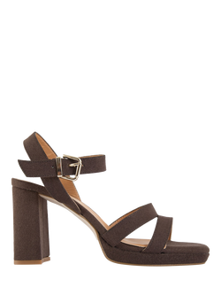 V.GAN Vegan Tulsi Platform Heel Sandals, Brown