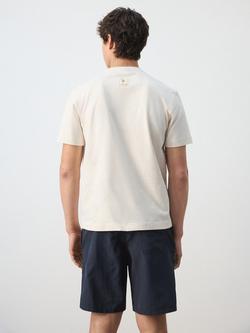 Mango Crew Neck Cotton T-Shirt, White - view 2, White