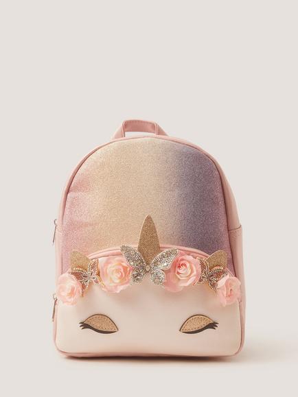 Monsoon Kids' Dazzle Unicorn Backpack, Multi, Multi