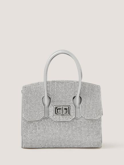 Monsoon Kids' Dazzle Clara Bag, Silver