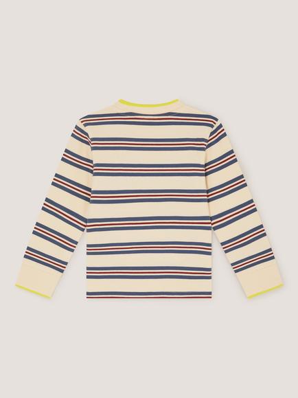 Monsoon Kids' Long Sleeve Athletic Slogan T-Shirt, Multi - view 2, Multi