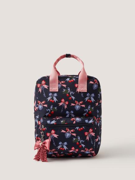 Monsoon Kids' Cherry School Backpack, Navy, Navy