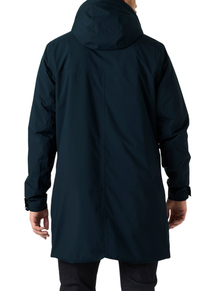 Helly Hansen Brussel Insulated Rain Coat, Navy - view 2, 597 Navy
