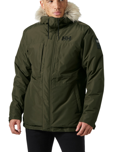 Helly Hansen Coastal 3.0 Parka Jacket, Utility Gre, 431 Utility Gre