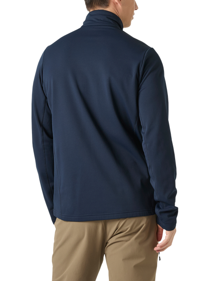 Helly Hansen HP 1/2 Zip Pullover Top, Navy - view 2, 597 Navy