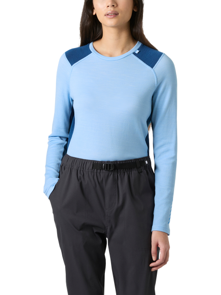 Helly Hansen Lifa Merino Wool Base Layer, Bright Blue, 628 Bright Blue