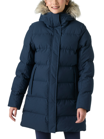 Helly Hansen Blossom Fluffy Puffer Jacket, Navy, 598 Navy