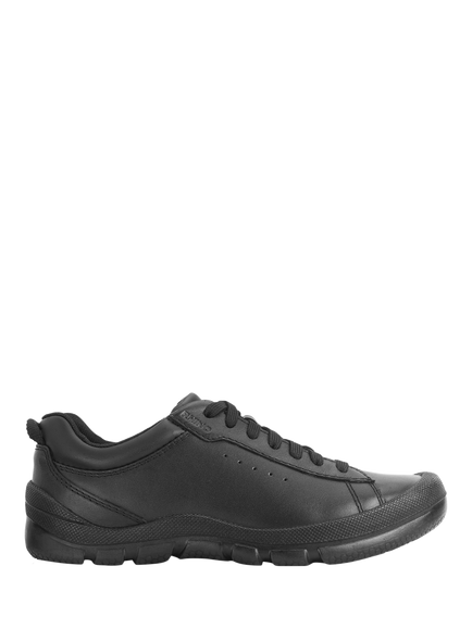Start-Rite Kids' Rhino Challenger Leather Shoes, Black, Black