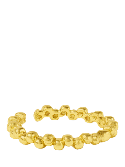 Ottoman Hands Jolene Stacking Ring, Gold, Gold