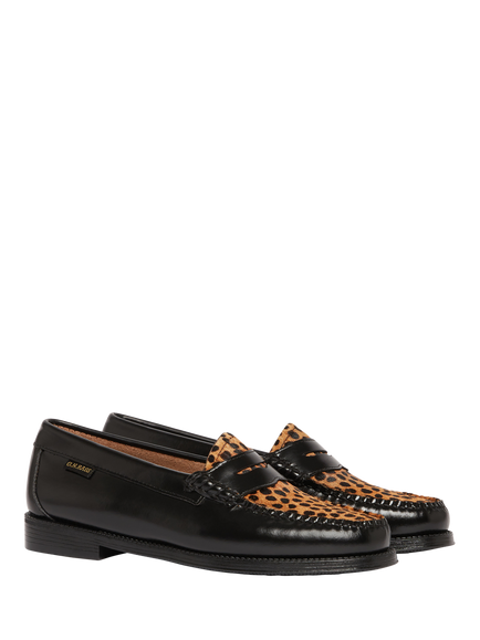 G.H.BASS Easy Weejuns Larson Penny Loafers, Black/Multi - view 2, Black/Multi