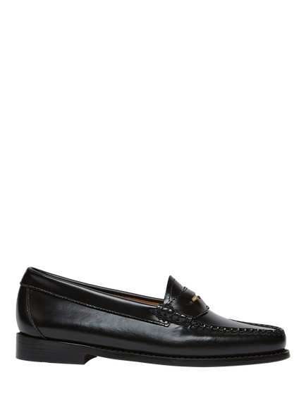 G.H.BASS Weejuns Anniversary Leather Penny Loafers, Black, Black