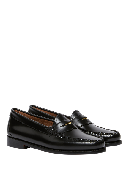G.H.BASS Weejuns Anniversary Leather Penny Loafers, Black - view 2, Black