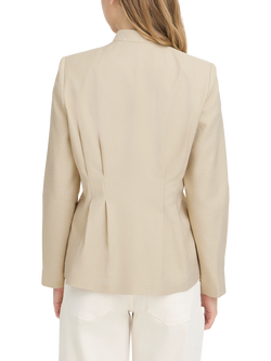 ICHI Ihgivana Sculpted Waist Blazer, Beige - view 2, Beige