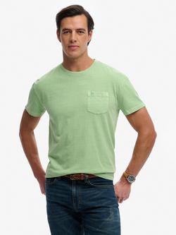 Superdry Classic Pocket T-Shirt, Pastel Peppermint, Pastel Peppermint
