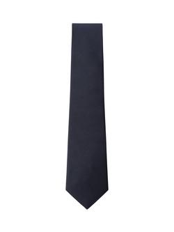 Hackett London Silk Rich Twill Tie, Navy, Navy