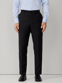 Hackett London Wool Suit Trousers, Grey