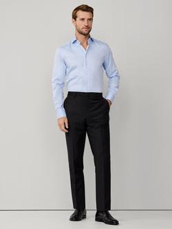 Hackett London Wool Suit Trousers - view 2, Grey