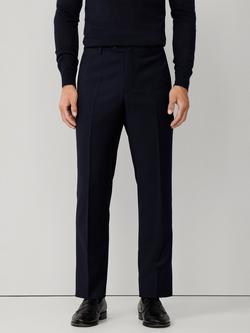 Hackett London Wool Suit Trousers, Midnight Blue, Midnight Blue