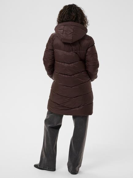 KAFFE Kasusanne Longline Puffer, Coffee Bean - view 2, Coffee Bean