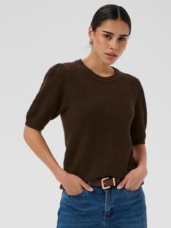 KAFFE Vivian Jumper, Coffee Bean, Coffee Bean