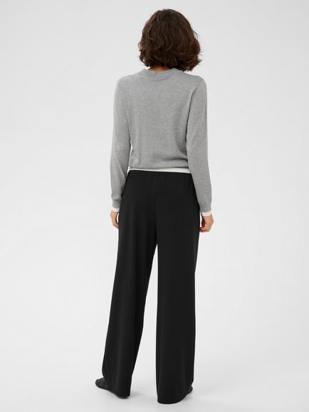 KAFFE Kaphoebe High-Rise Trousers, Black Deep - view 2, Black Deep