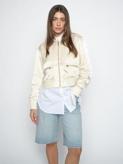 MOS MOSH Mmmathilde Wide Leg Knee Length Shorts, Light Blue, Light Blue