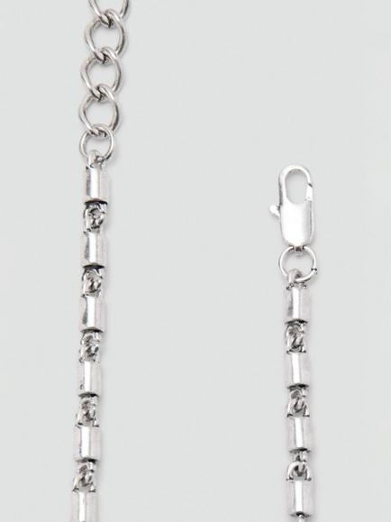 Mango Seashell Chain Belt, Silver - view 2, Silver