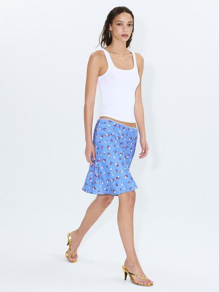 Mango Scoop Neck Sleeveless Vest, White, White