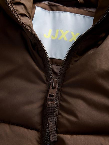 JJXX Kids' Maeve Short Puffer Jacket, Brown - view 2, Brown