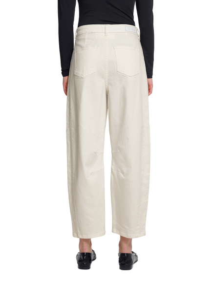 ICHI Ihziggy Loose Wide Leg Fit Jeans, Birch - view 2, Birch