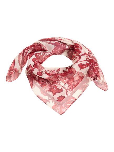 ICHI Iagilvis Floral Scarf, Birch, Birch
