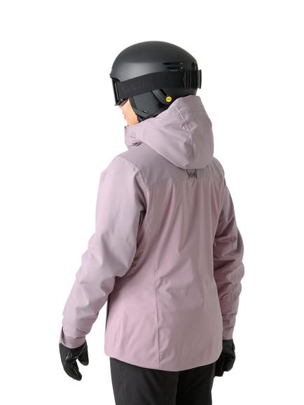 Helly Hansen Snowplay Ski Jacket, 676 Purple Clay - view 2, 676 Purple Clay