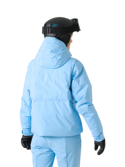 Helly Hansen Women's Nora Short Puffa Ski Jacket, 627 Bright Blue - view 2, 627 Bright Blue