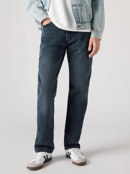 Levi's 501 Original Straight Jeans, Blue Black Stretch - view 2, Blue Black Stretch