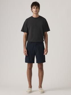 Levi's Authentic Relaxed Cotton Rich XX Chino Shorts, Cadiz Plaid Navy, Cadiz Plaid Navy