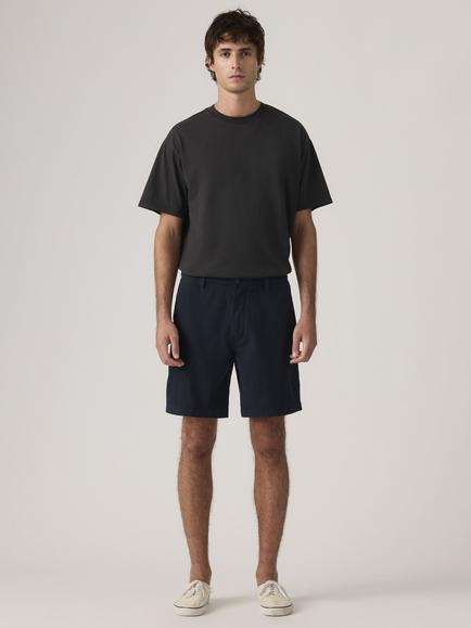 Levi's Authentic Relaxed Cotton Rich XX Chino Shorts, Cadiz Plaid Navy, Cadiz Plaid Navy