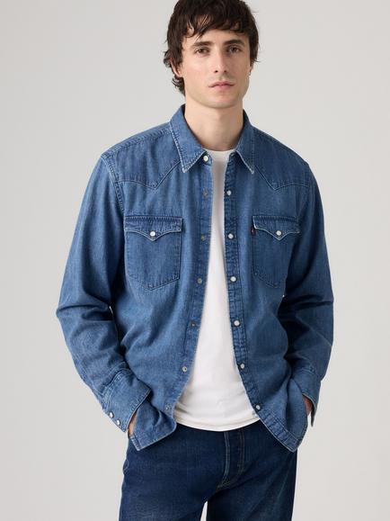 Levi's Barstow Denim Shirt, Rustic Root Hills, Rustic Root Hills