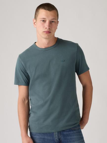 Levi's Original Cotton Crew Neck T-Shirt, Garment Dye Dk Slate, Garment Dye Dk Slate