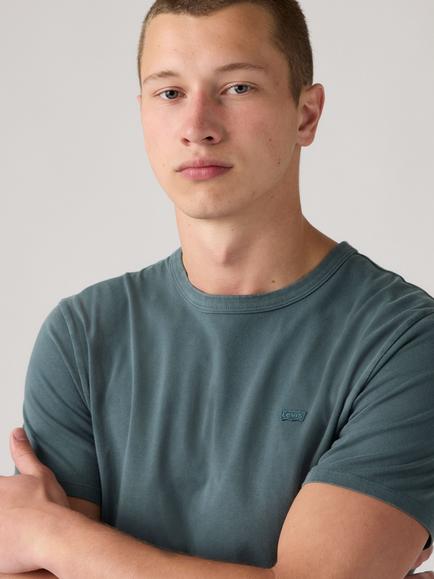 Levi's Original Cotton Crew Neck T-Shirt, Garment Dye Dk Slate - view 2, Garment Dye Dk Slate