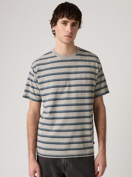 Levi's Red Tab Vintage T-Shirt, Stripe, Martin Stripe Slate