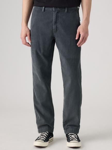 Levi's XX Chino Authentic Relaxed Corduroy Trousers, Komodo Green Cord - view 2, Komodo Green Cord