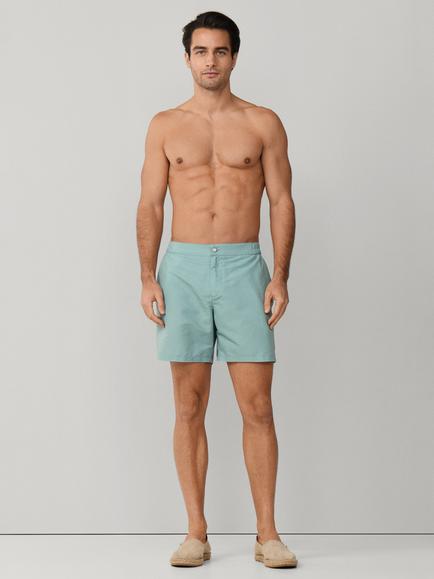 Hackett London Tailored Swim Shorts - view 2, Sage Green