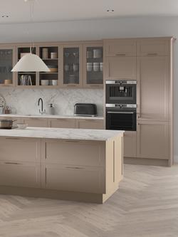 John Lewis Edition Allerton Fitted Kitchen - view 2, Painted Dune