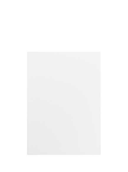 John Lewis Edition Valencia Fitted Kitchen, Painted White