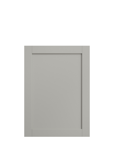 John Lewis Edition Lulworth Fitted Kitchen, Painted Light Grey