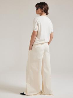 SALTS Unisex Knitted T-Shirt - view 2, Soft White