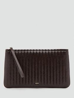 Mango Compact Clutch Bag, Chocolate, Chocolate