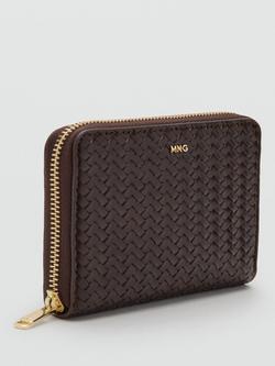 Mango Compact Purse - view 2, Chocolate