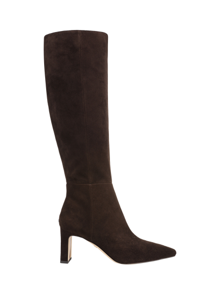 Sam Edelman Sylvia Suede Knee High Boots, Brown, Brown