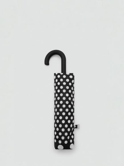 Mango Compact Manual Umbrella, Black - view 2, Black